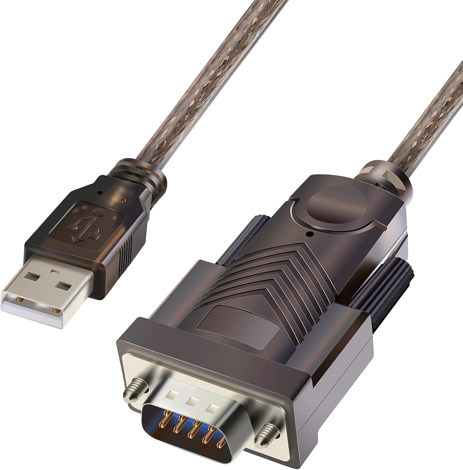 Antkeet USB to RS232 Adapter FTDI Chipset DB9 Serial Converter Cable 6FT