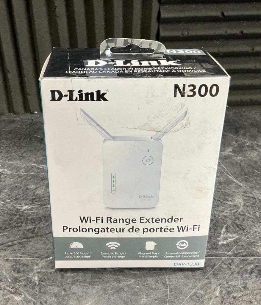 DLink N300 Wi-Fi Range Extender DAP-1330 ❤️️✅❤️️✅ NEW OPEN BOX ❤️️✅❤️️✅