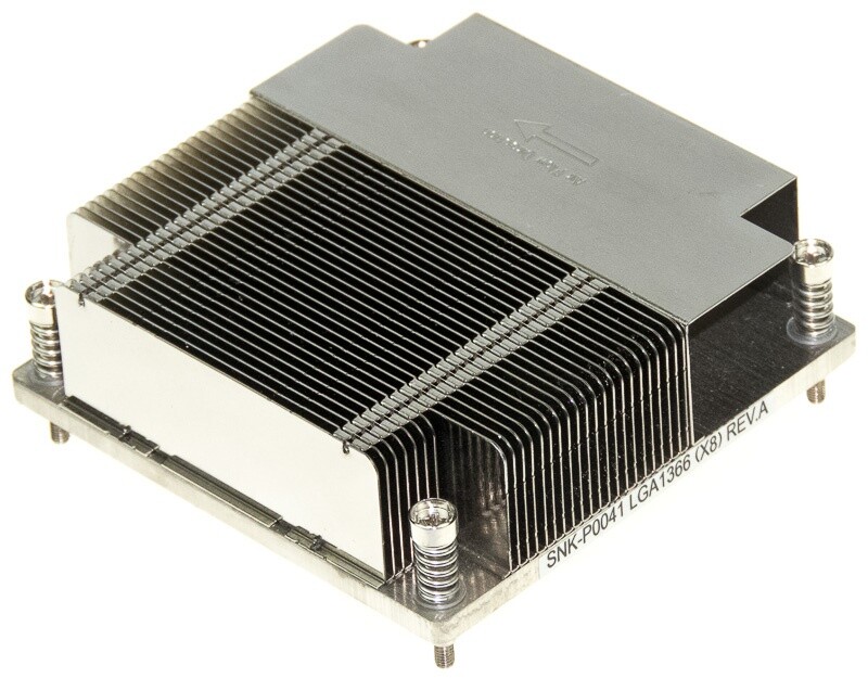 SUPERMICRO SNK-P0041 PROCESSOR ALUMINUM HEATSINK LGA1366 LGA1356