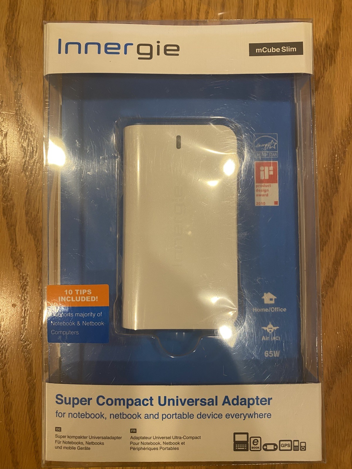 New Innergie mCube Slim 65W Universal Power Adapter,Notebook,Netbook,USB Charger