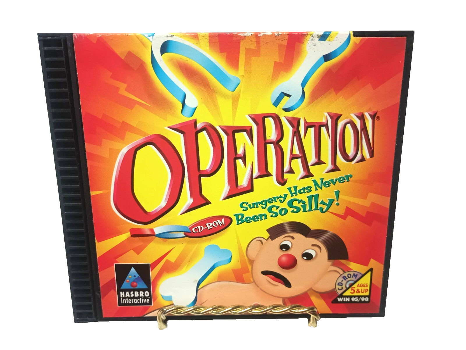 Operation Surgery Has Never Been So Silly  CD-ROM PC 1998 HASBRO Windows 95 98