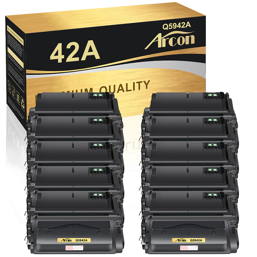 10PK Q5942A 42A Toner Compatible With HP LaserJet 4250 4250n 4350 4350dtnsl 4200