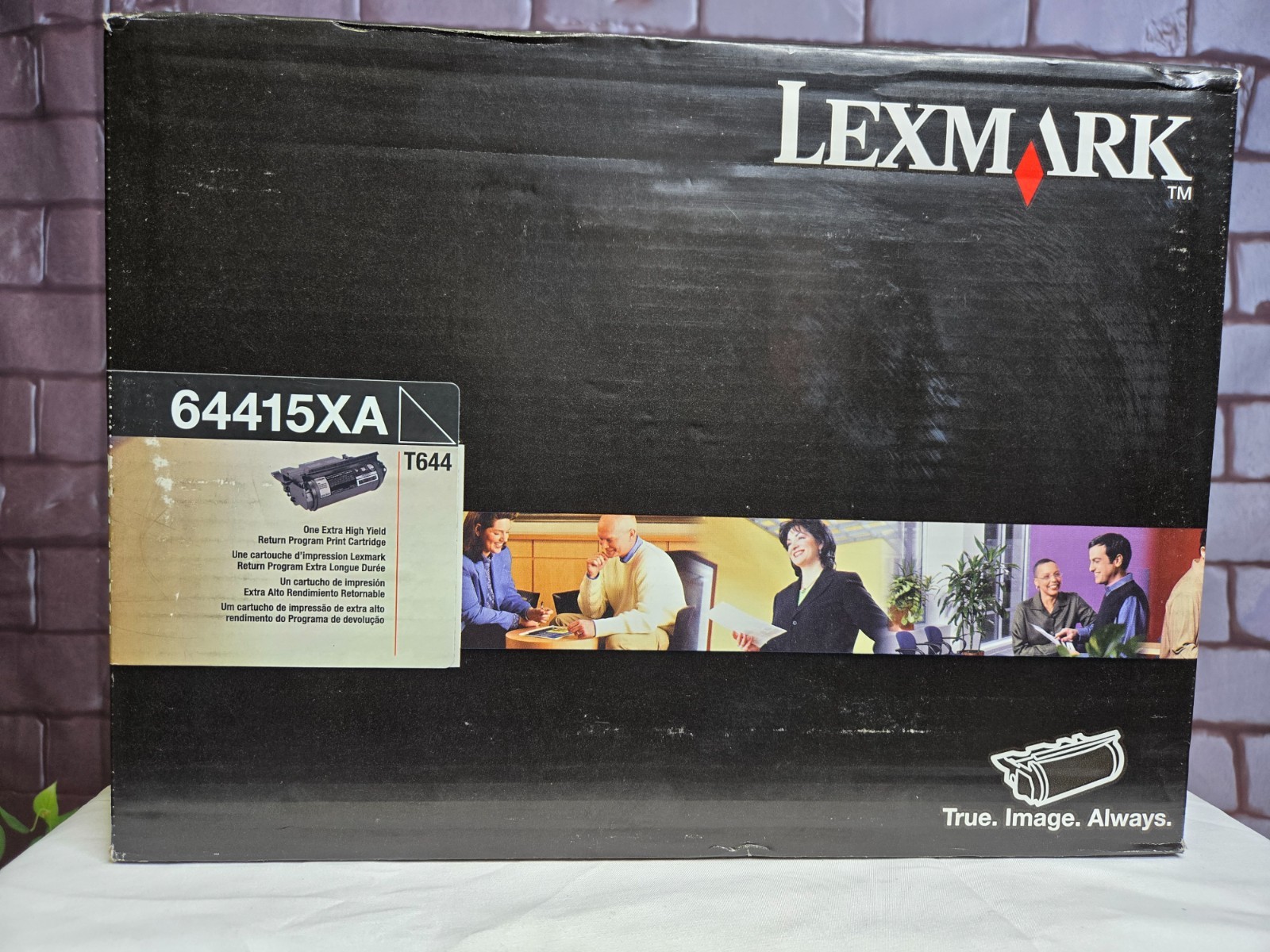 Genuine Lexmark 64415XA Extra High Yield Black Toner Cartridge - NEW SEALED