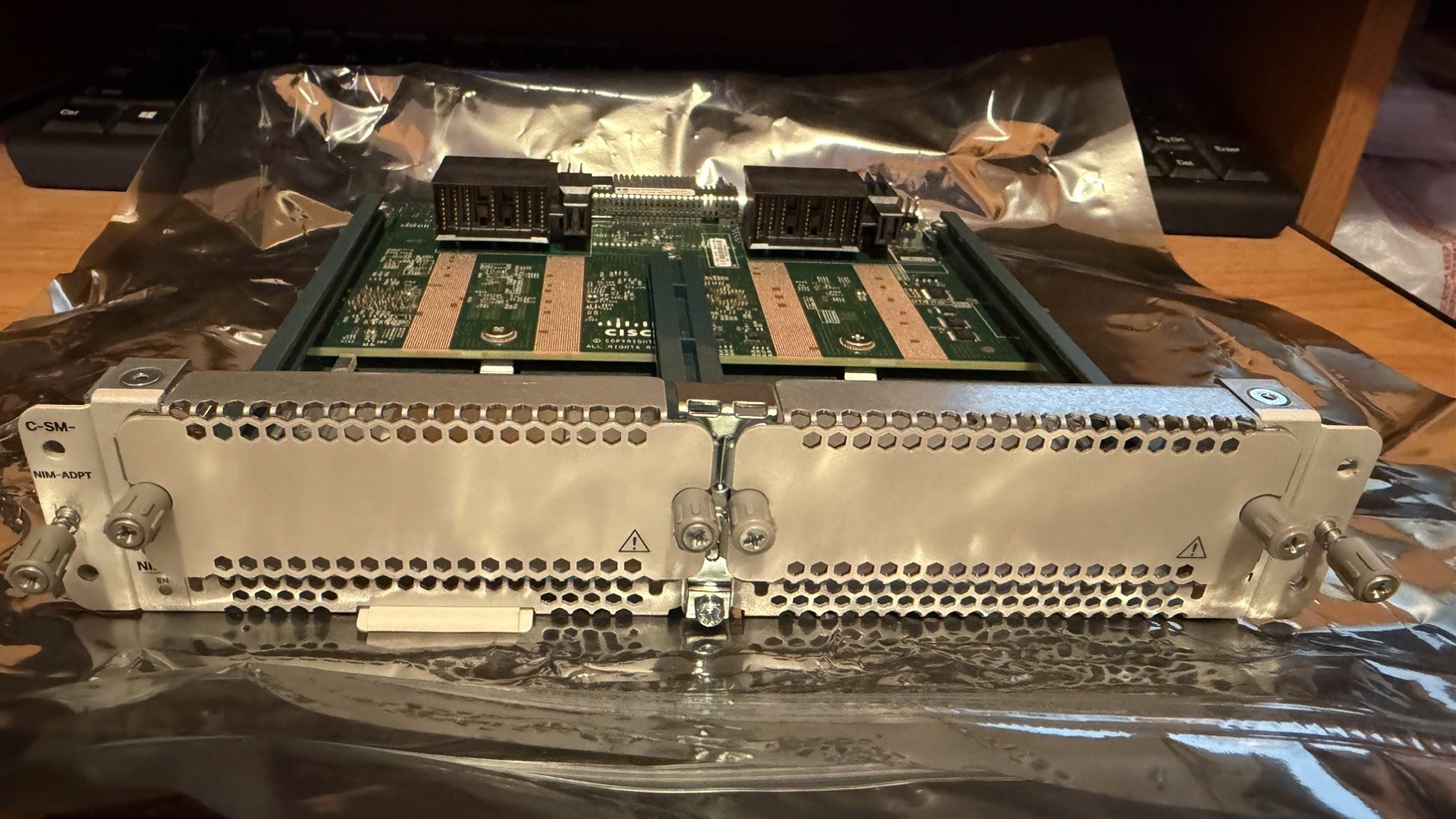 C-SM-NIM-ADPT Single-Wide Service Module Carrier Card for 2X Nims