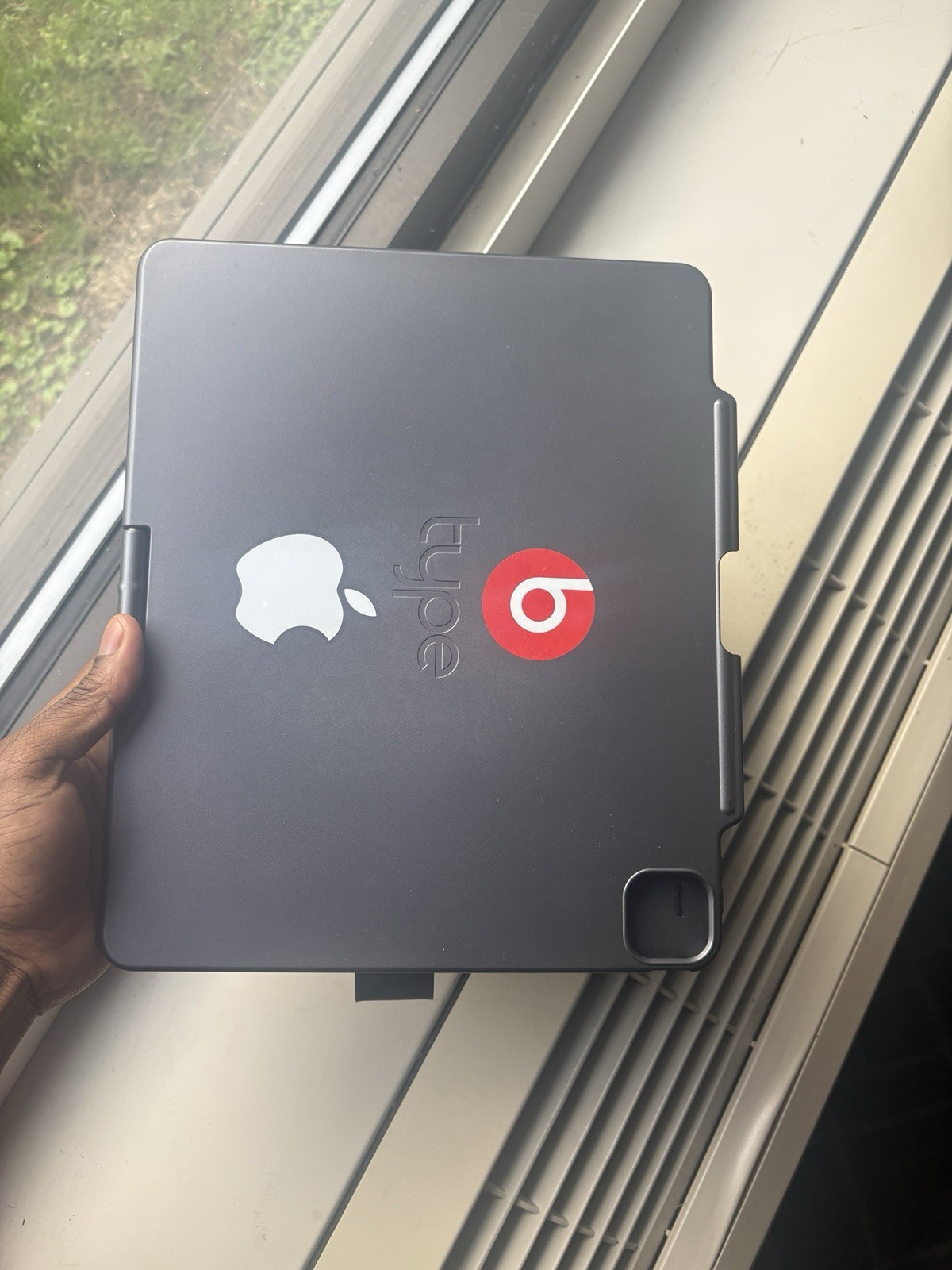 Apple iPad Pro 12.9” RGB Keyboard Case w/ Bluetooth Connectivity & Trackpad