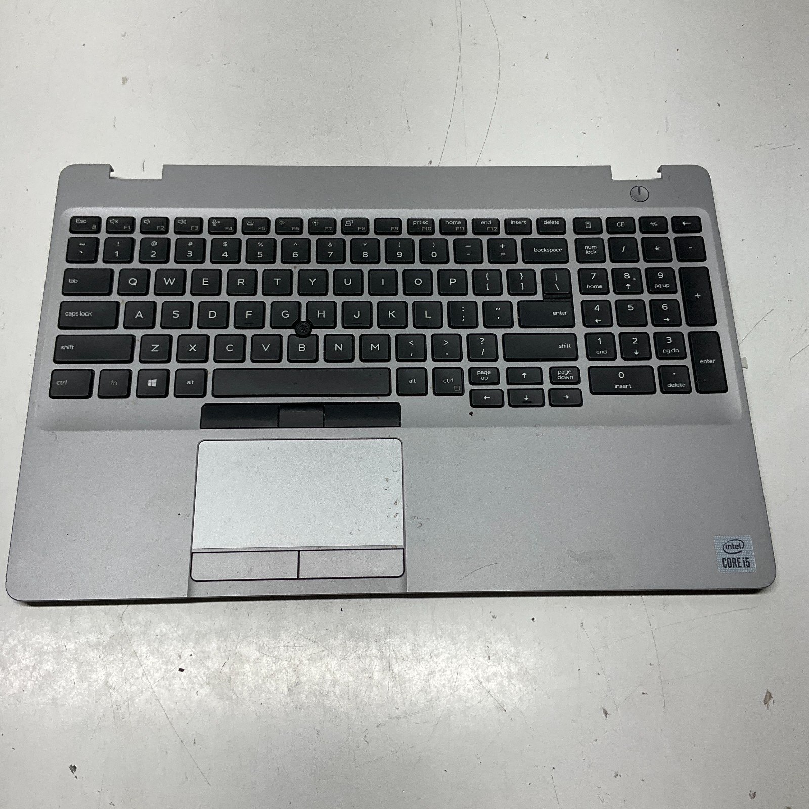 DELL PRECISION 3550 Palmrest w/ Touchpad Keyboard A1999J Tested Top Case