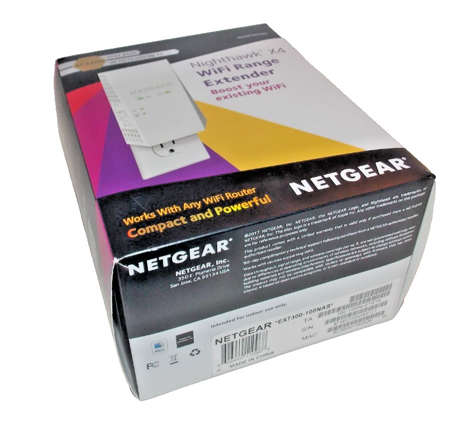 Netgear WiFi Range Extender EX7300 Nighthawk X4 AC2200 Dual-Band