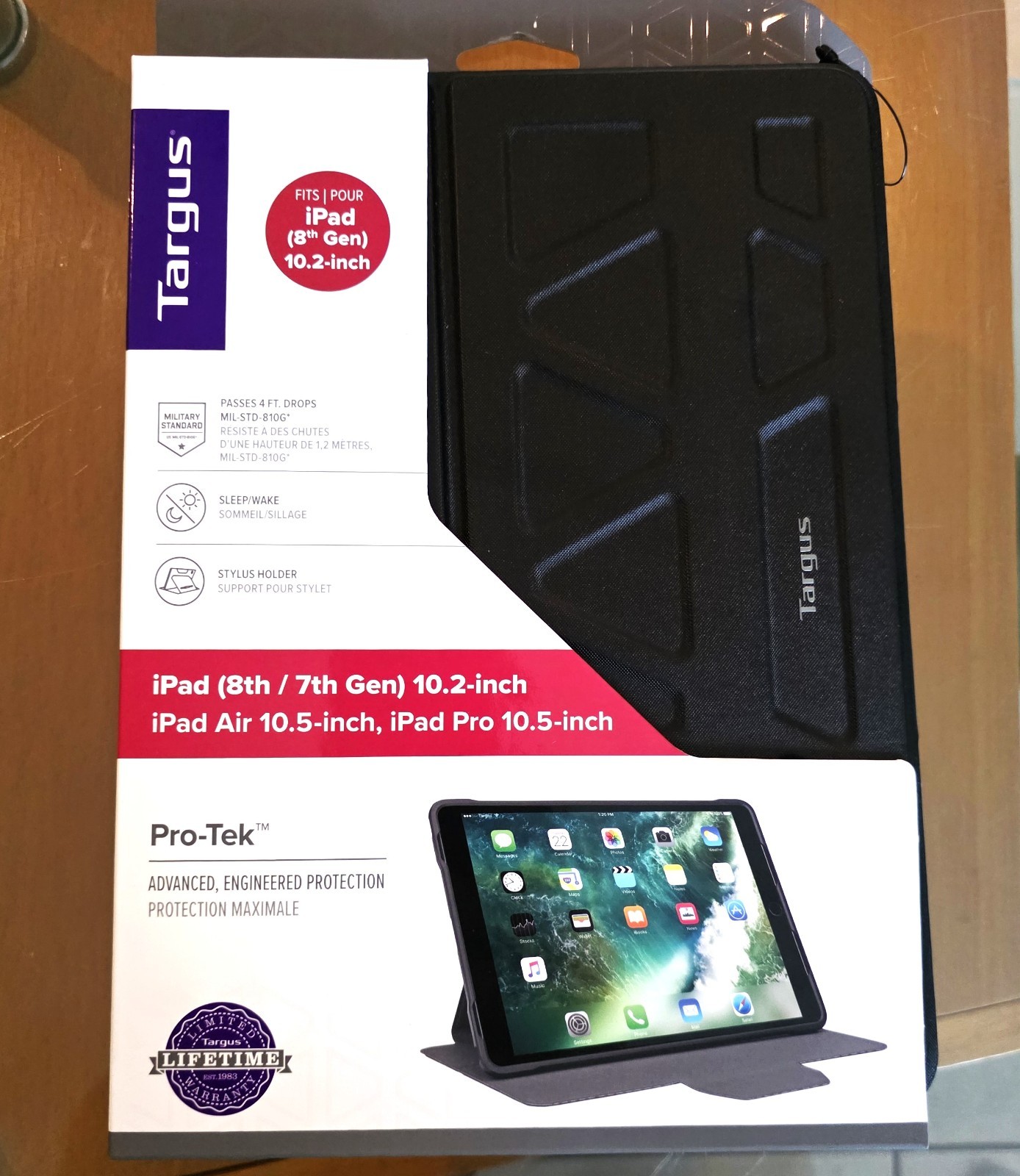 Targus Pro- Tablet Case for 10.2" iPad 8th/ 7th Gen 10.5" iPad Air and 10.5" Pro