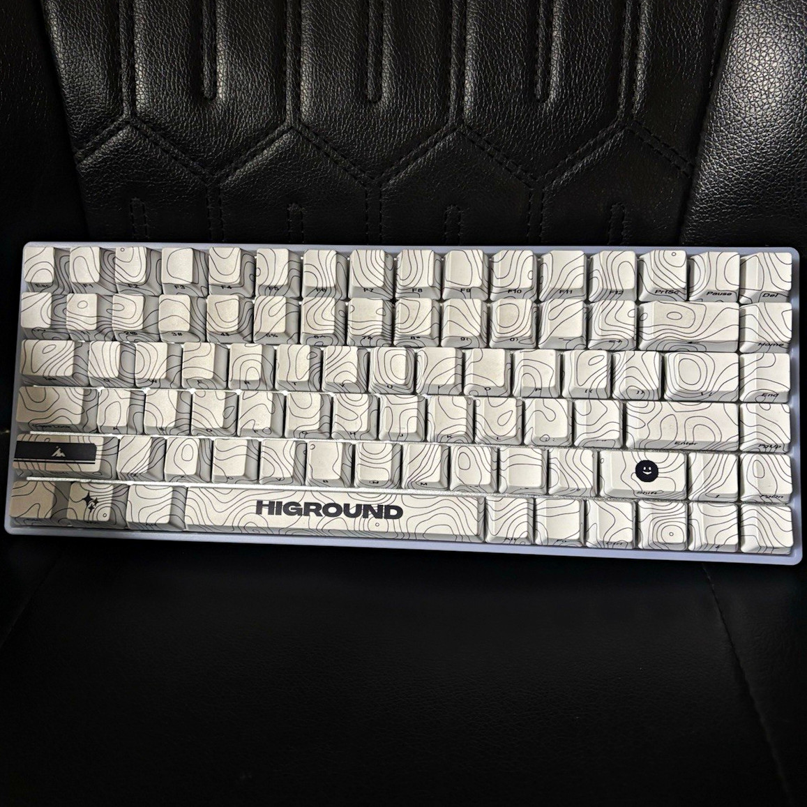 Higround Basecamp 75+ Snowstone Mechanical Wired USB-C Illuminated Keyboard