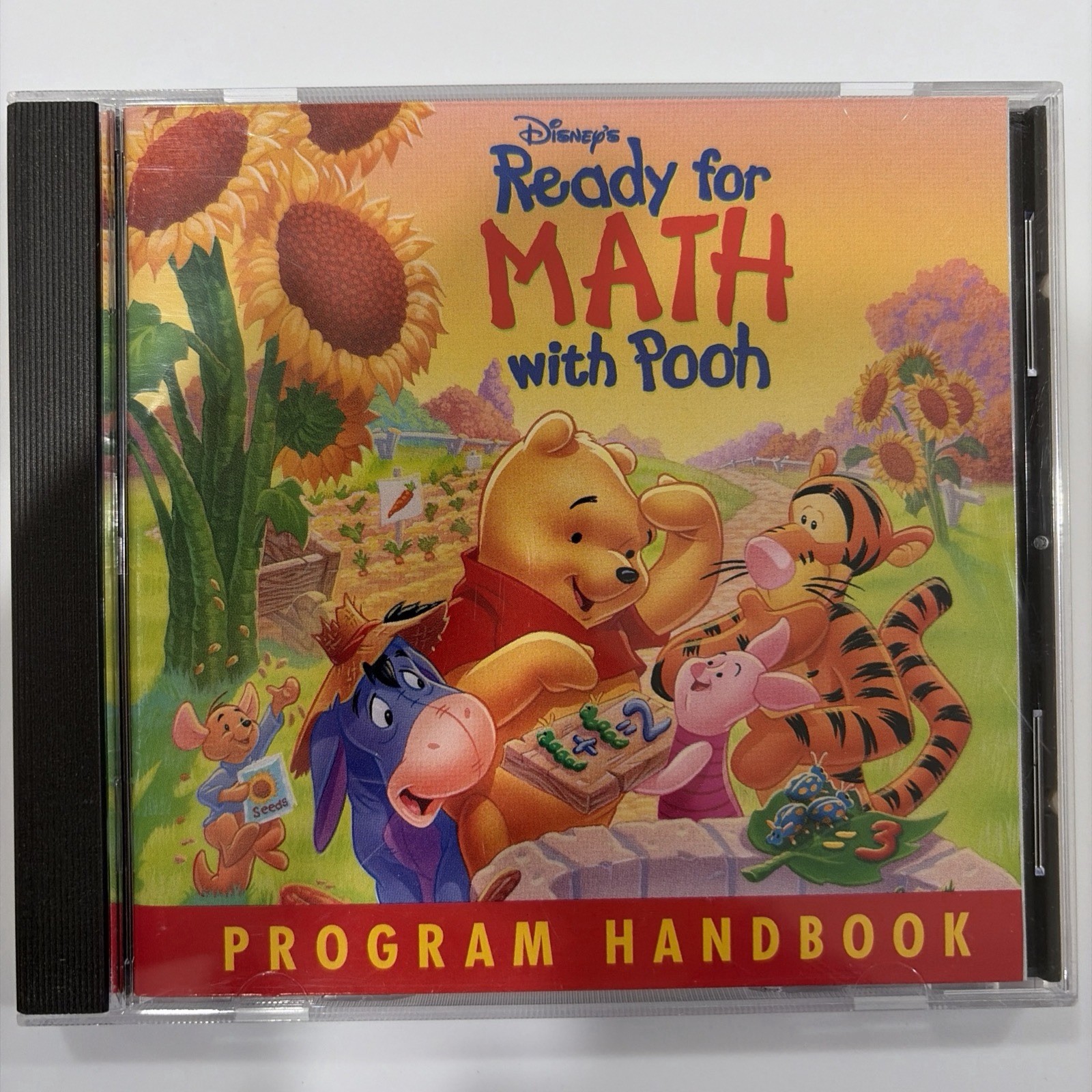 Disney's Ready for Math with Pooh (1997) Ages 3-6 Windows 95/98/Mac Winnie 