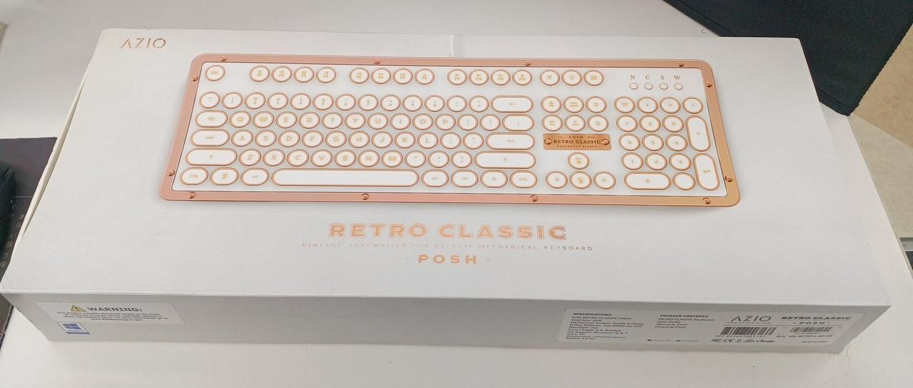 AZIO MK-RETRO-L-02-US Keyboard