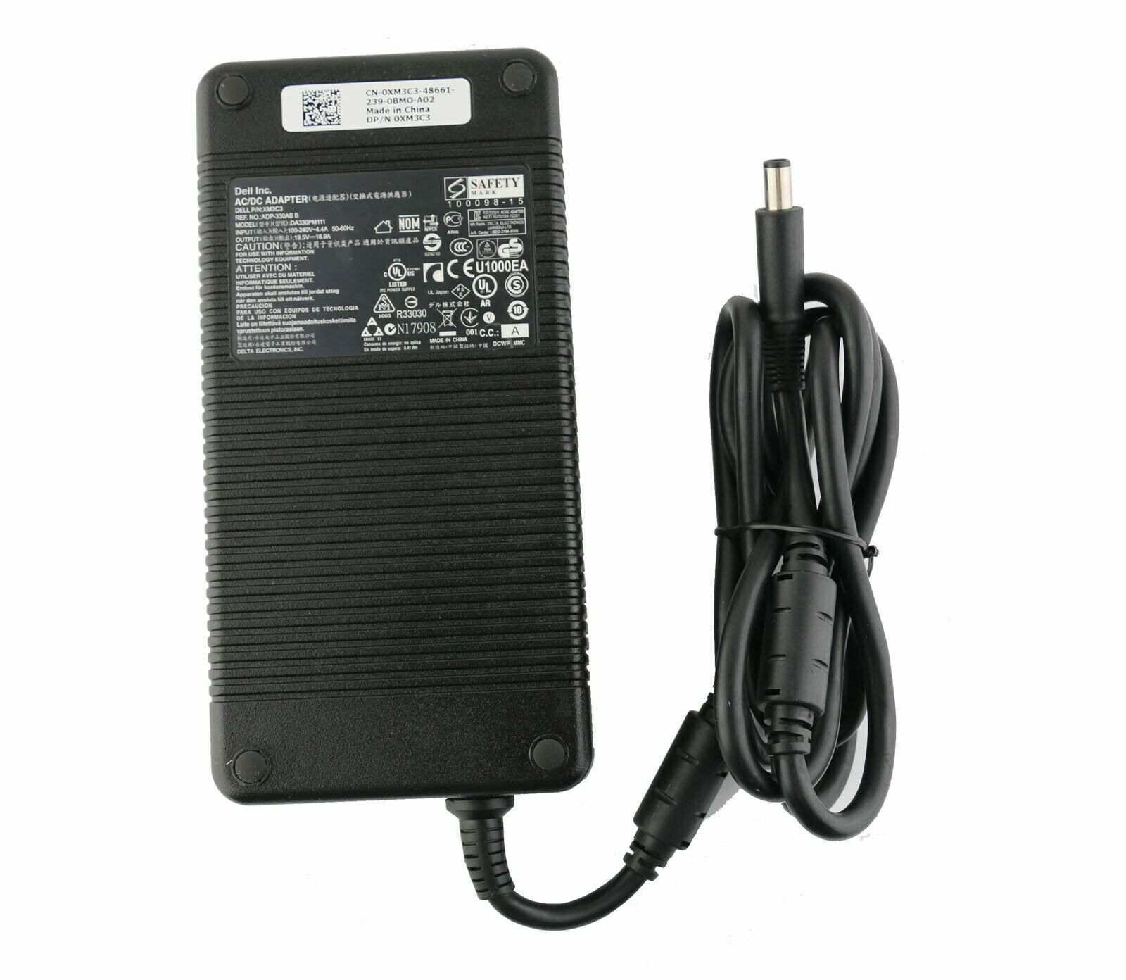 New Original OEM DELL AC Adapter for Dell Alienware m17 R3 DA330PM190 LA330PM190