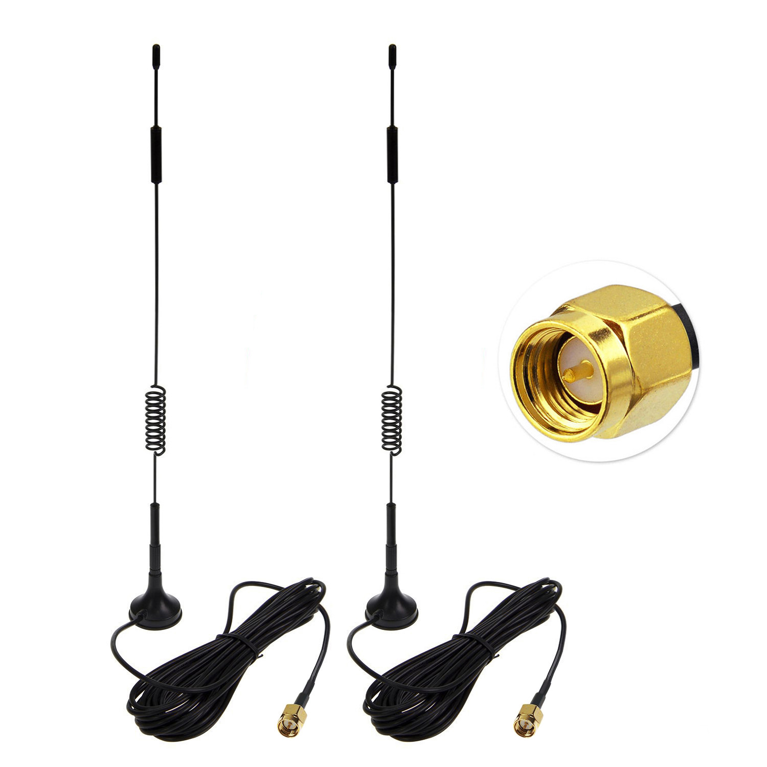 4G LTE SMA Antenna 7dBi Omni Wireless Home Phone H258C Z723EL 2pcs