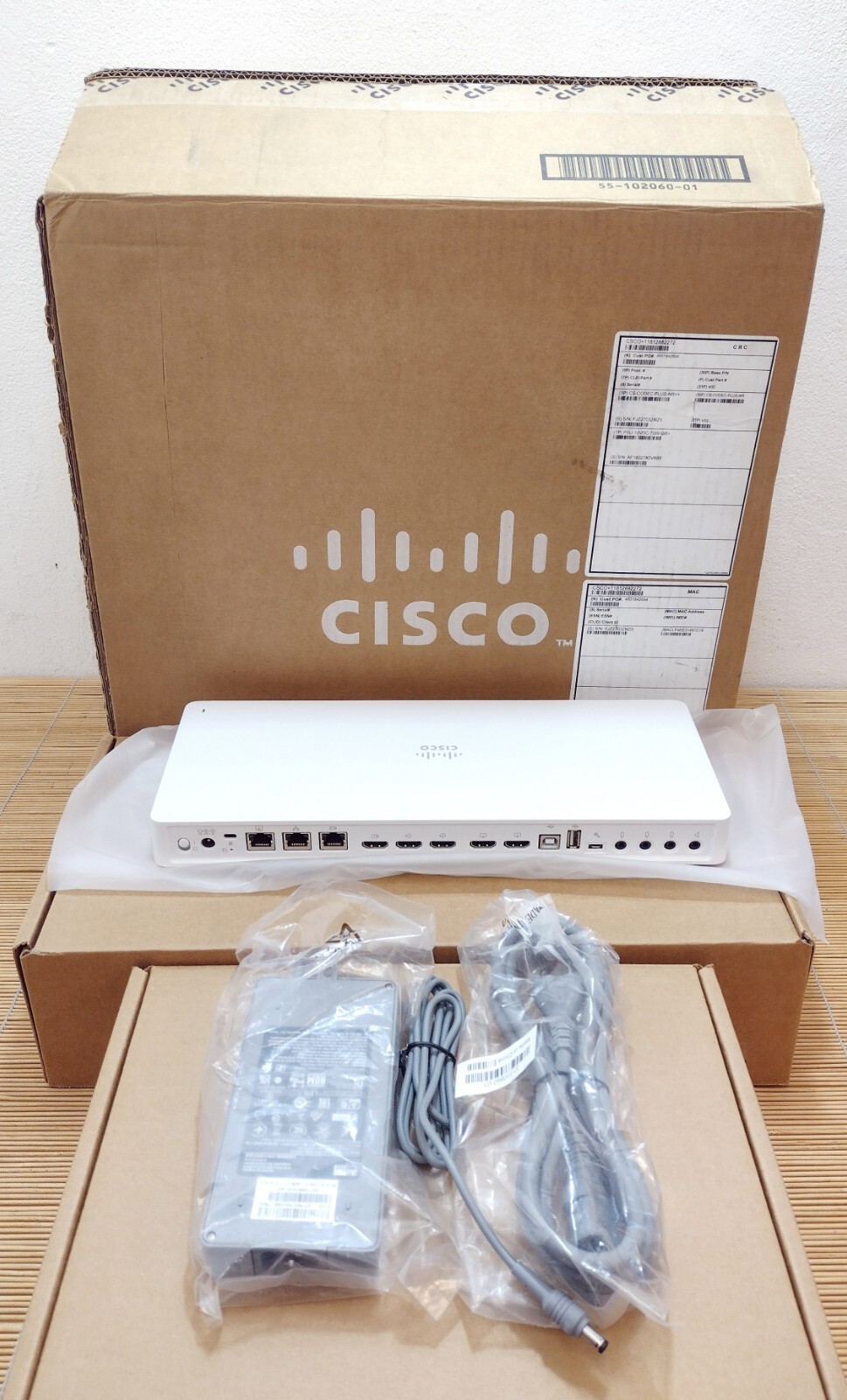 New Cisco CS-CODEC-PLUS-K9++ TAA Cisco Webex Codec Plus New Open Box