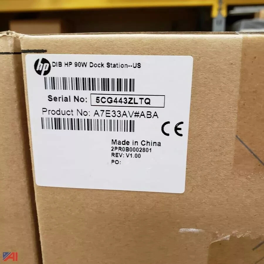 New HP 2012 90W Docking Station  A7E33AV#ABA EliteBook ProBook Port Replicator