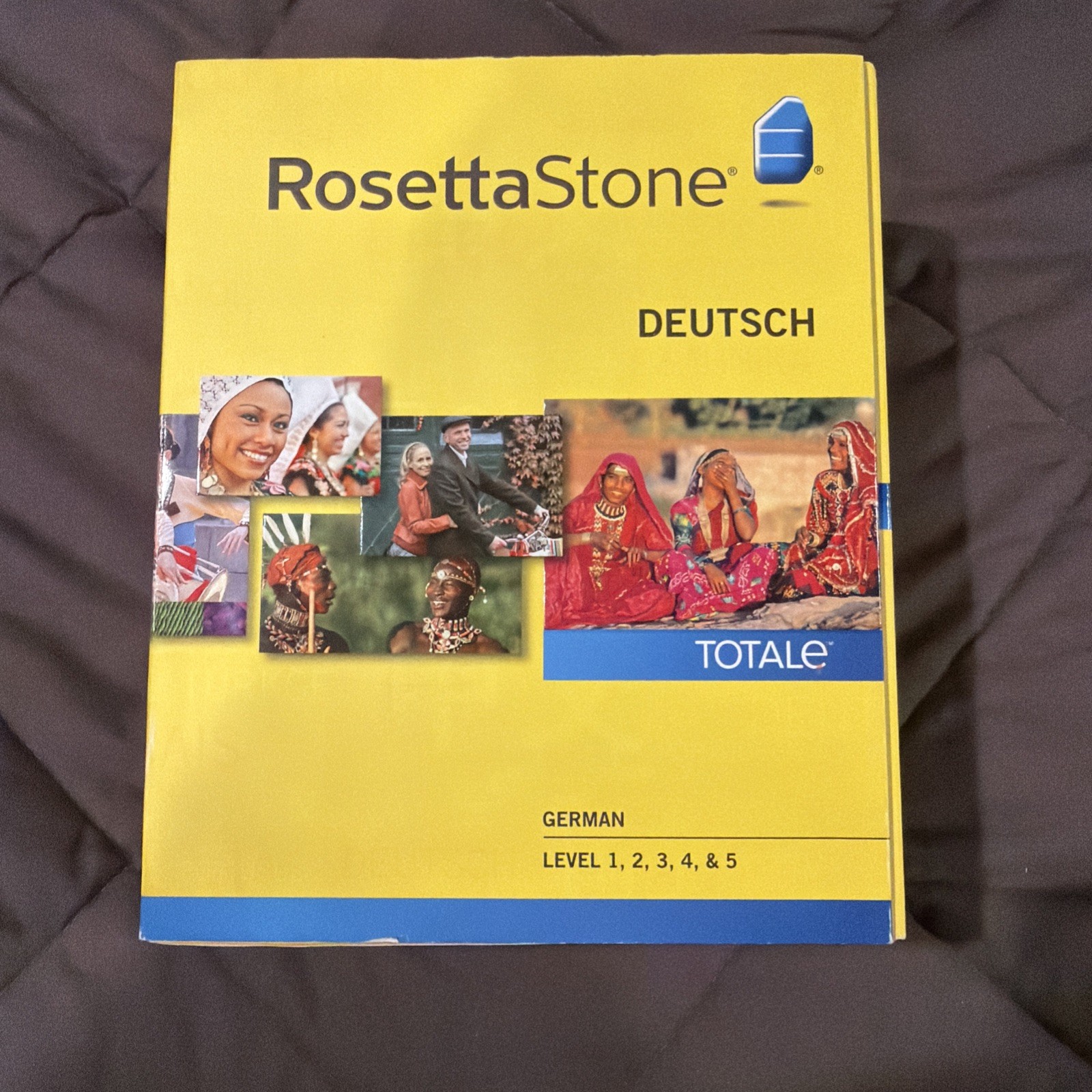 Rosetta Stone German Deutsch Levels 1-5 CD Rom And Audio Companion NEAR COMPLETE