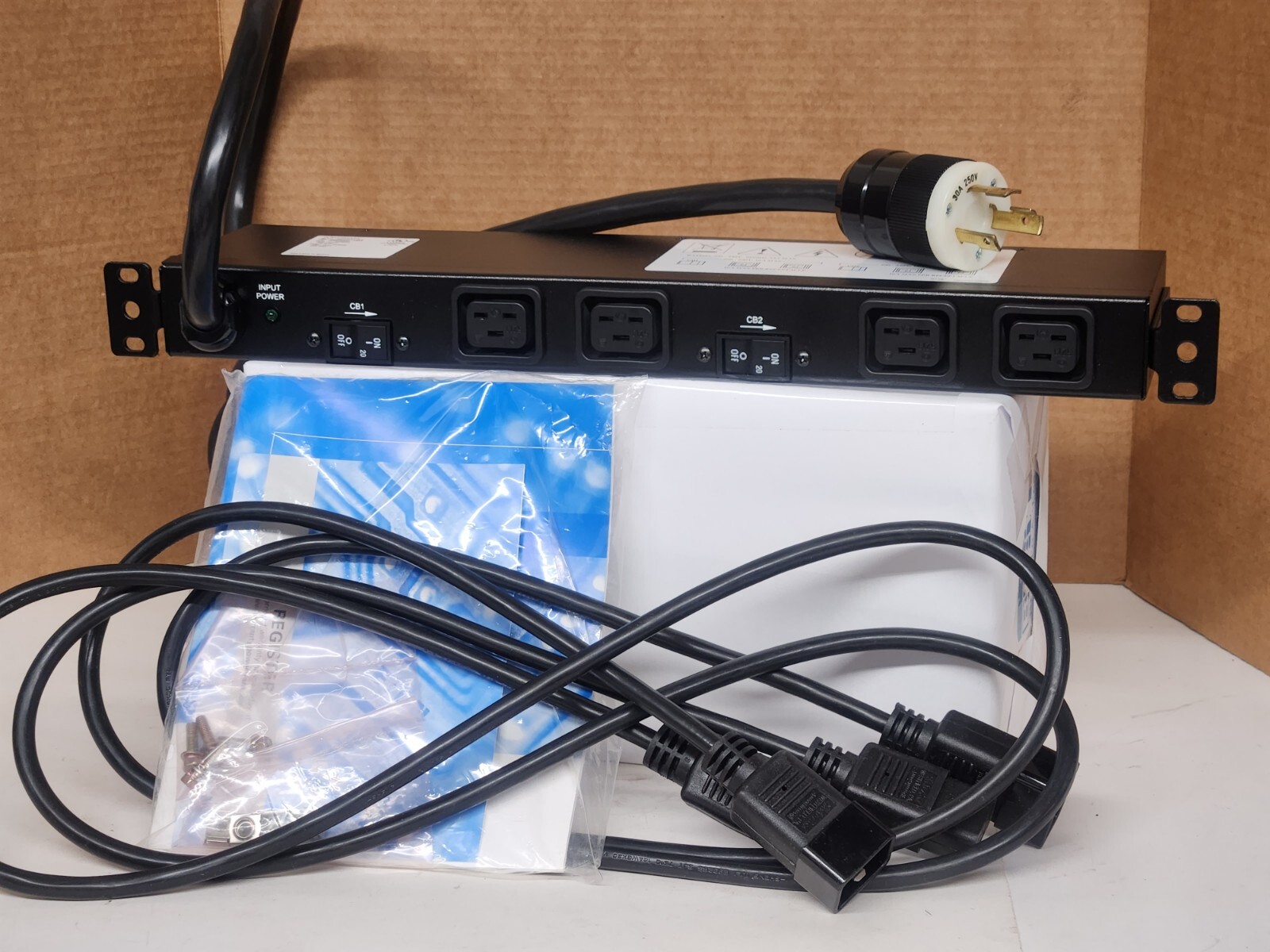 2 Channel 2404C EATON PDU Power Distribution Unit 200-240V  