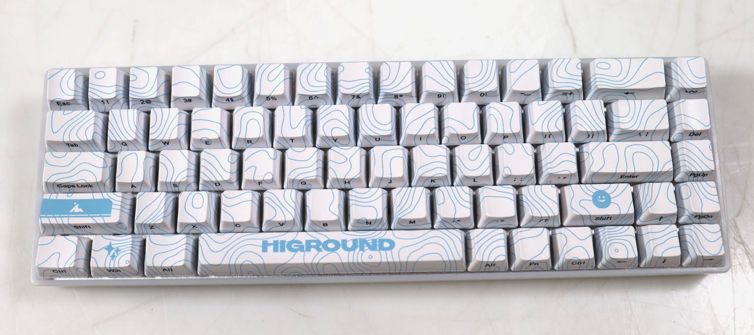 Higround Basecamp 65 SkyStone 65% Mechanical Gaming Keyboard