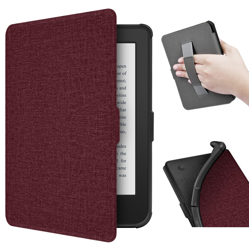 For 6" Kobo Clara Colour/BW 2024 Smart Case E-book Reader Cover With Hand Strap