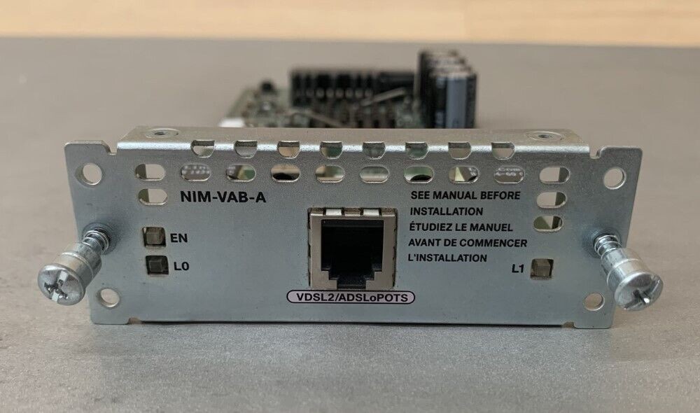 Cisco NIM-VAB-A Multi Mode VDSL2/ADSL2/2+ Module
