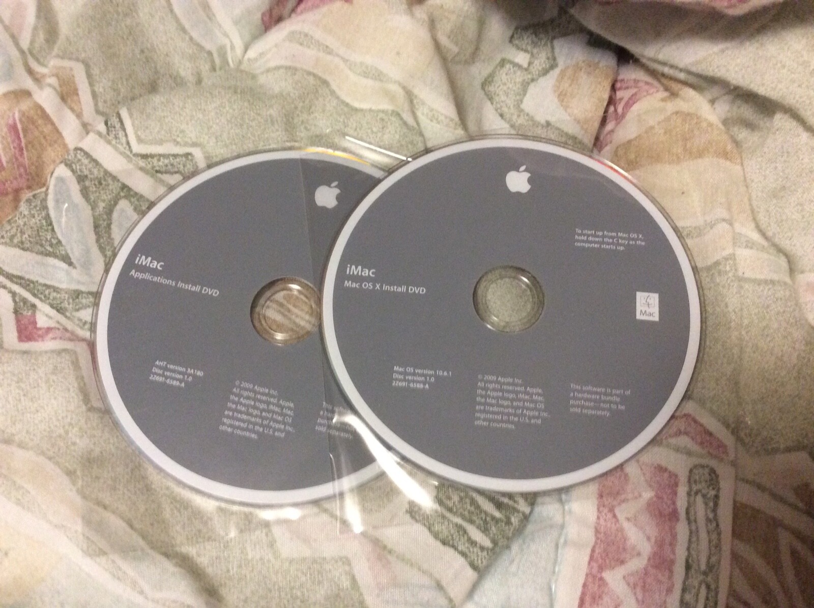 Genuine Operating System Apple Snow Leopard 10.6.x for mid & late 2009 iMacs