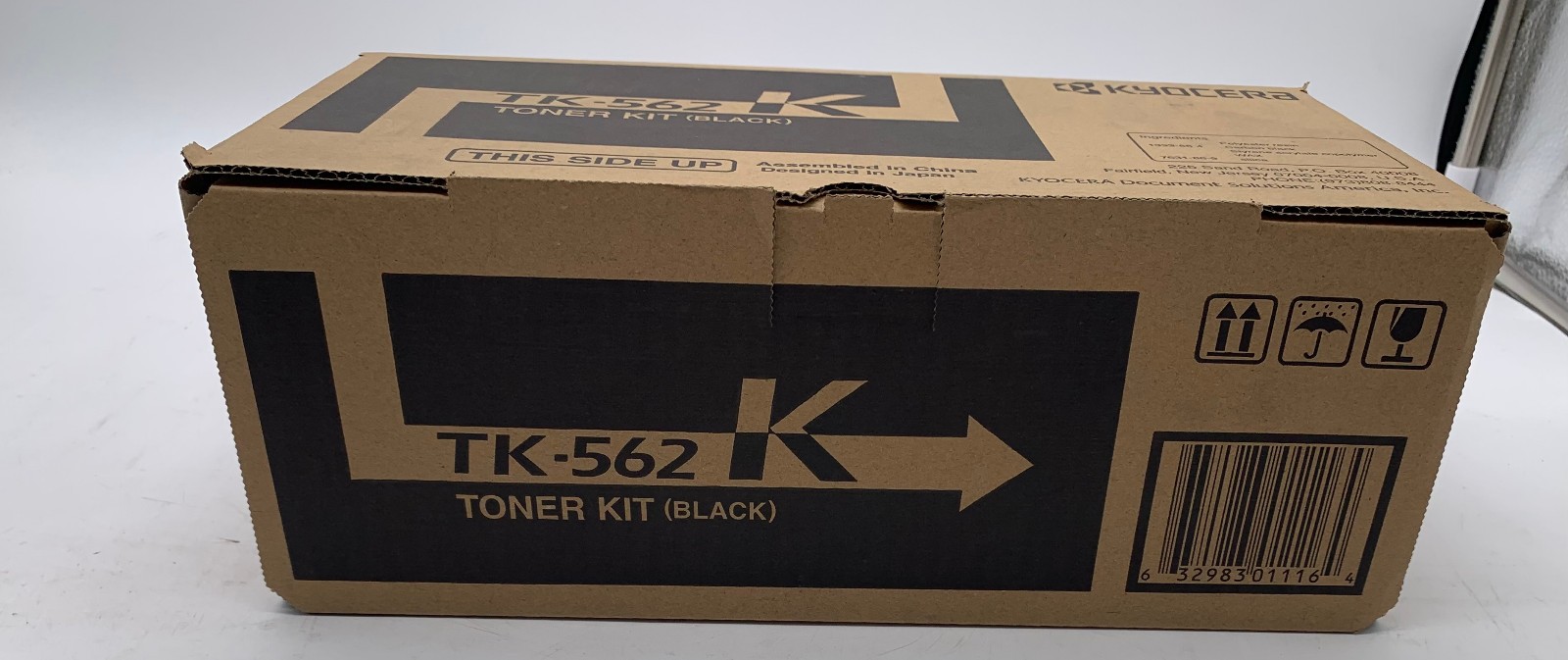 Genuine Kyocera Mita TK562K Black Toner Cartridge,  OEM
