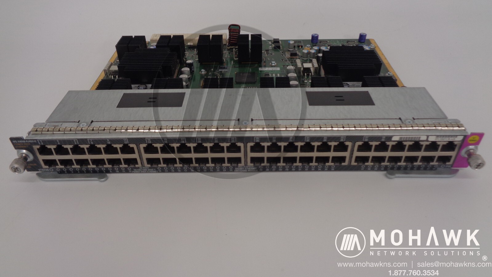 OEM Cisco Catalyst WS-X4648-RJ45V-E 48-Port PoE Gigabit Ethernet Switch Module