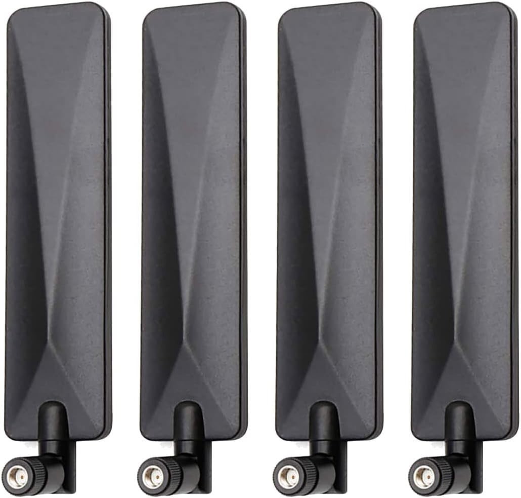 4 Pack TACTACAM 4G LTE Cellular Trail Camera Antenna 9dBi RP-SMA Male Spypoint