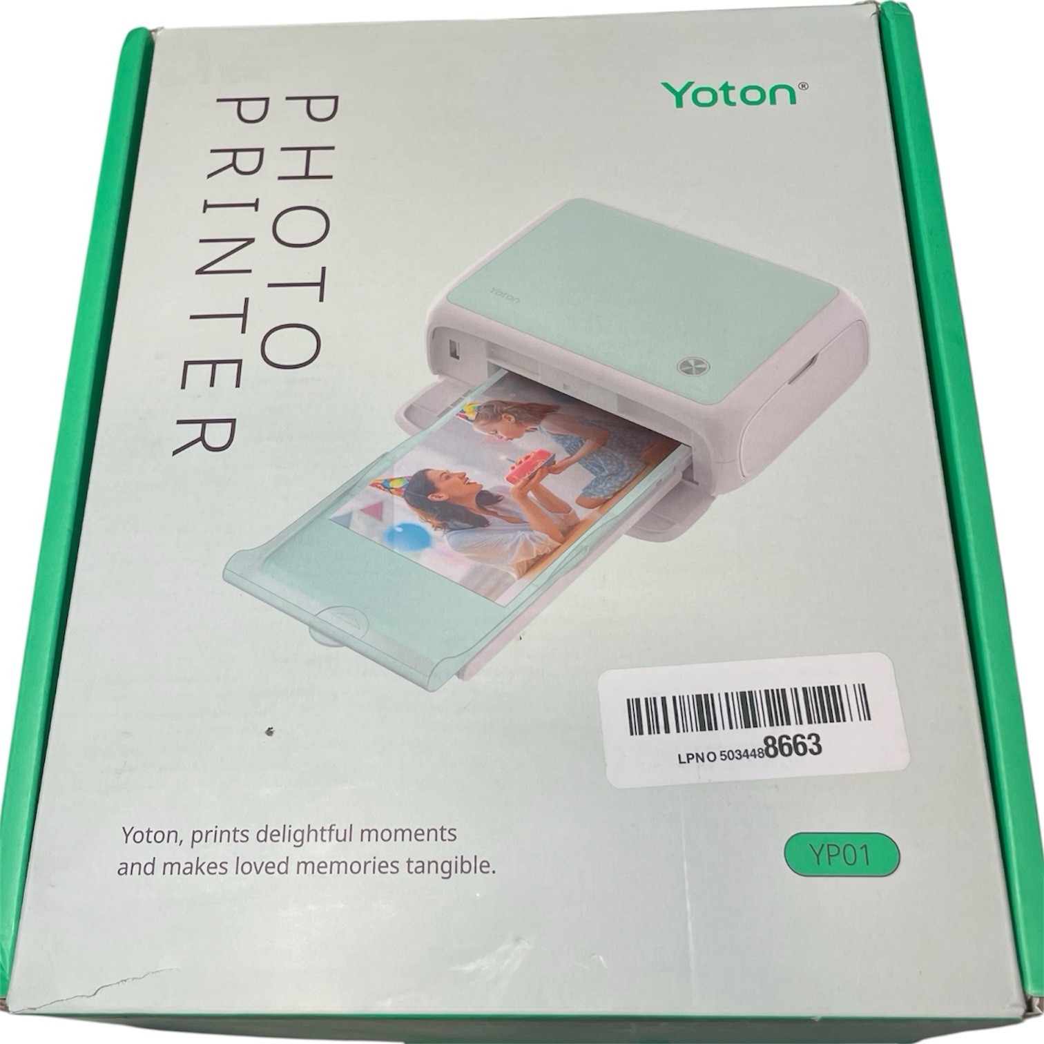 Yoton Photo Printer YP01 Model YP01 MPN Compact Portable Printing Device OpenBox
