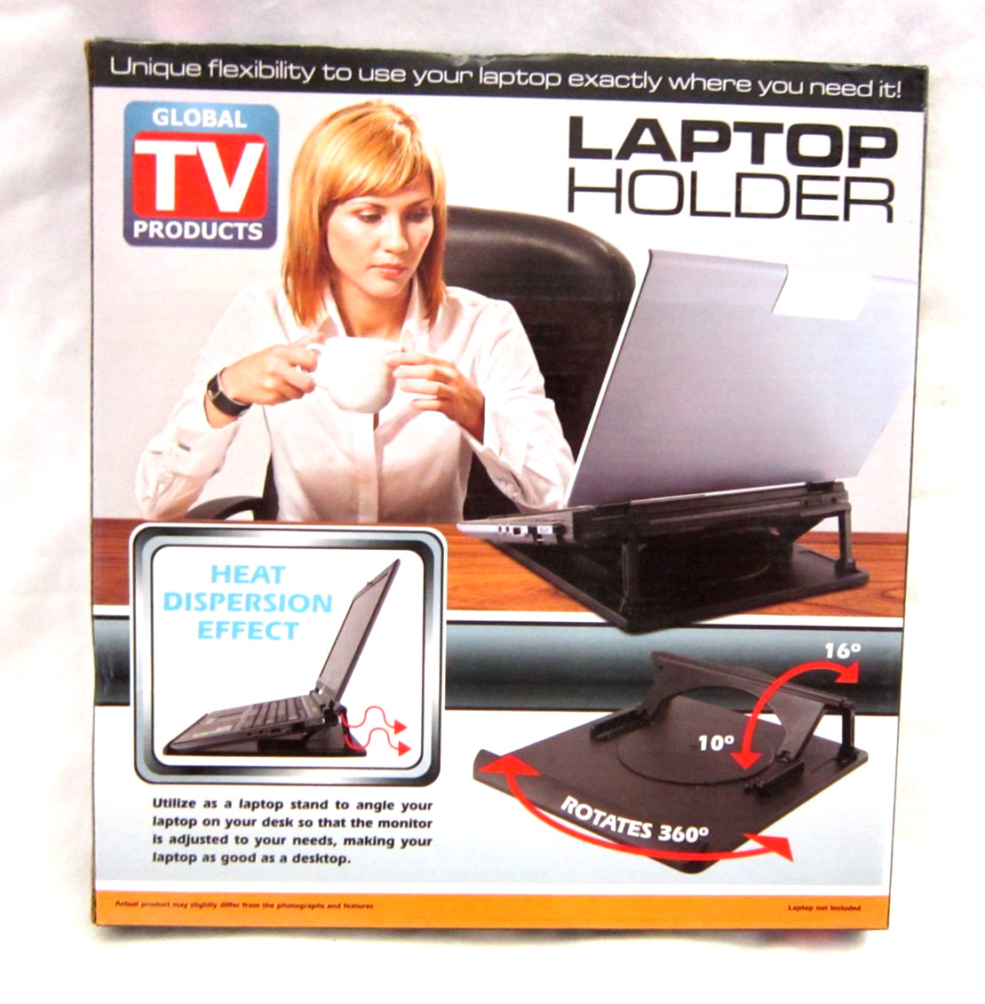 LAPTOP Stand Holder Table Home Office Business Rotates Flexible Cools Strong-NEW