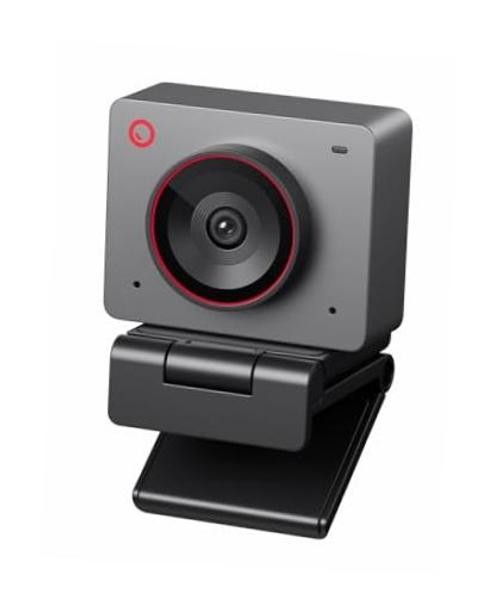 Meet 2-4K Webcam for PC with 1/2" Sensor, AI Framing & Autofocus Meet 2 Grey