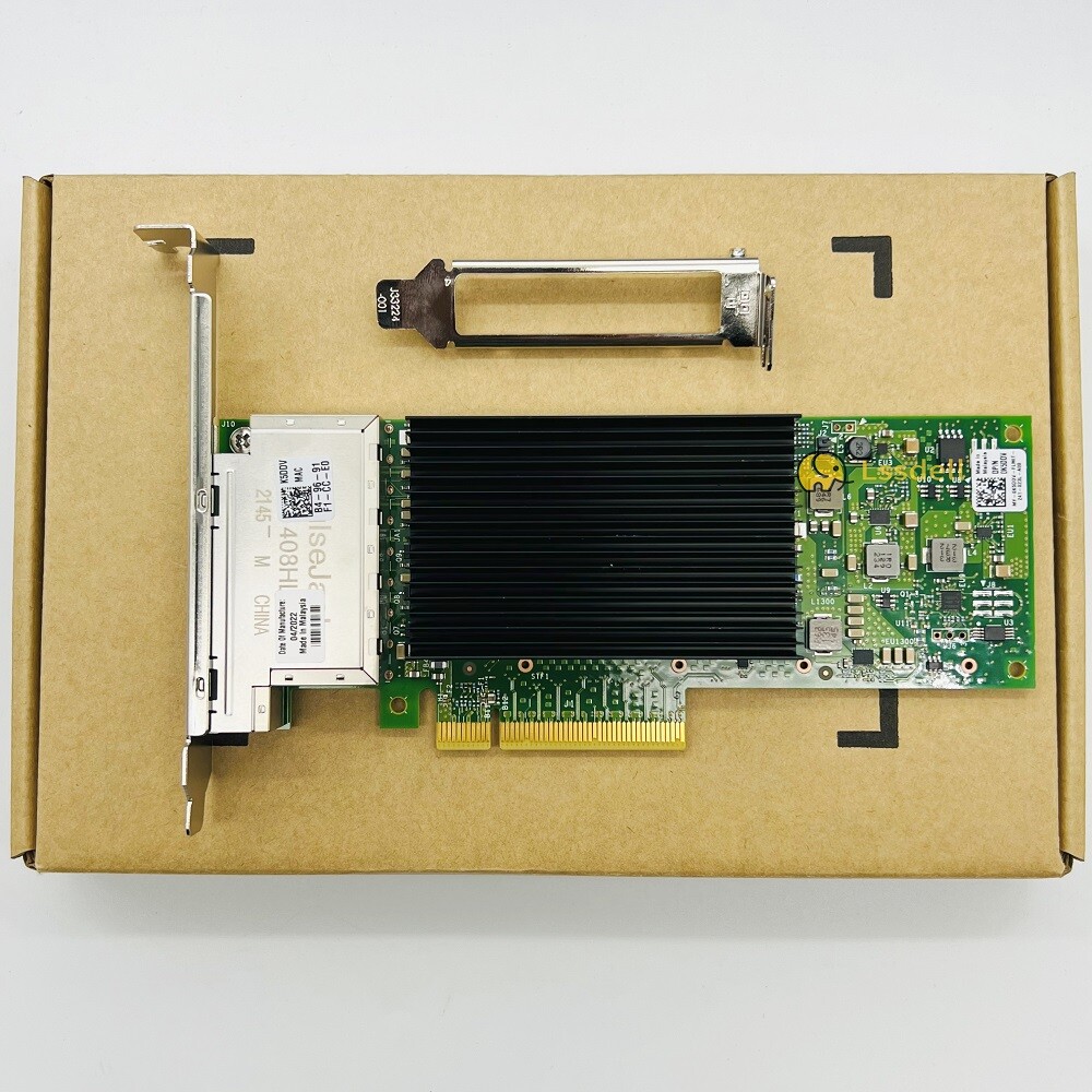 Dell Intel X710-T4L Quad Port 10GbE RJ45 Base-T Network Adapter 