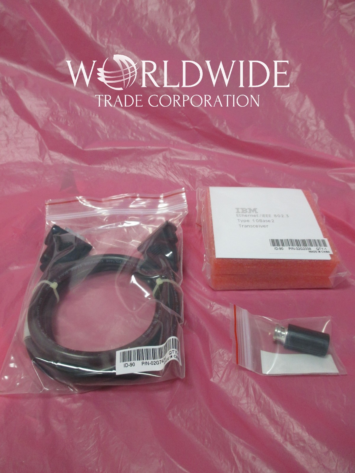 New IBM 4223 32G2338 00G2905 10Mbps Base2 Thin Ethernet Transceiver w/ 02G7434 