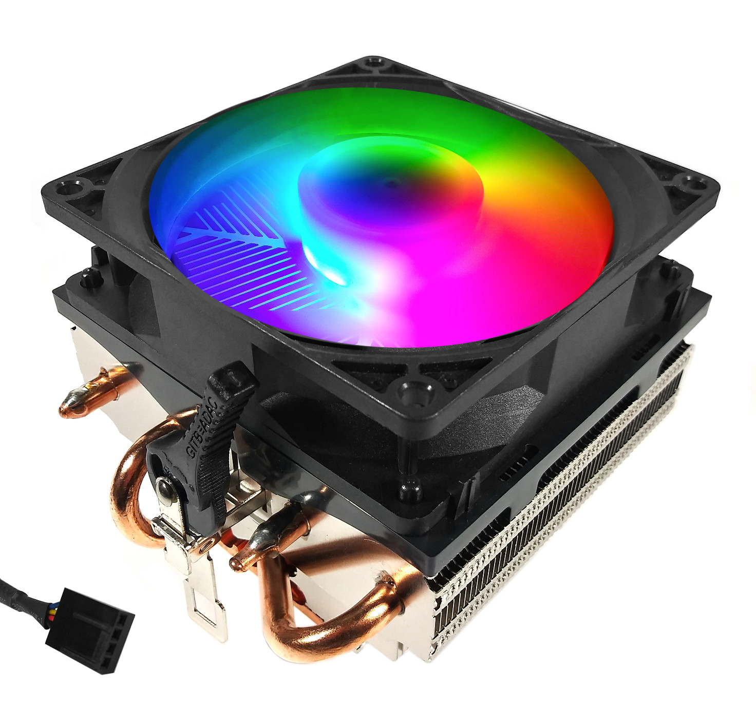 TRONWIRE TW-15 RGB LED AMD Socket FM2 FM1 AM3 AM2 4-Pin PWM Copper CPU Cooler