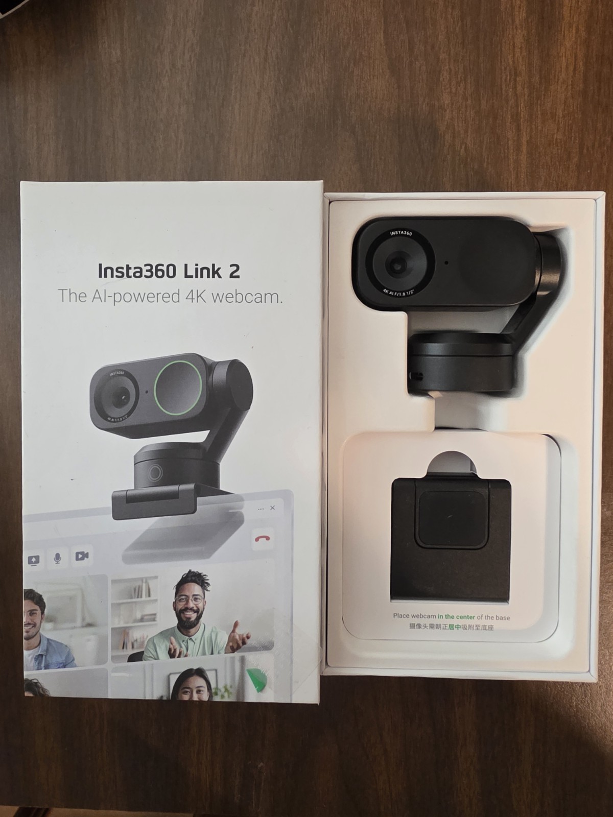 Insta360 Link 2 AI-Powered 4K