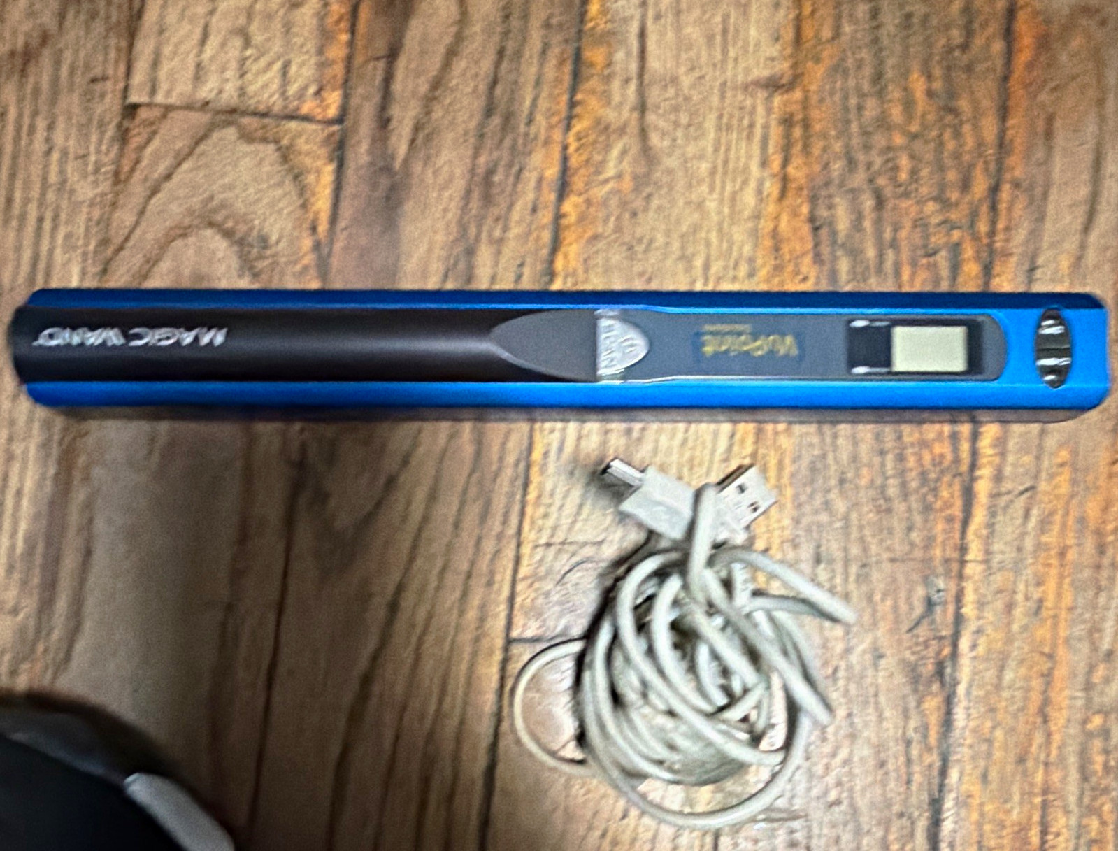 VuPoint Magic Wand Portable Handheld Scanner USB w/ USB Cable Blue/Black