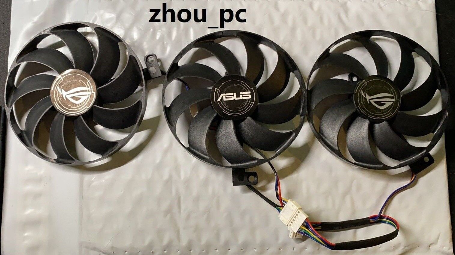 GPU Replacement cooler Fan For ASUS ROG STRIX RTX 2080ti 2070S 2060 RX 5700XT OC