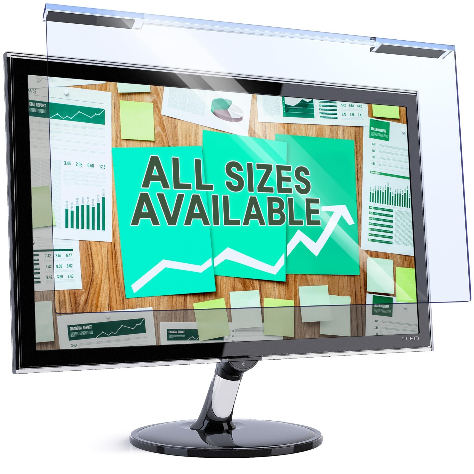 VINTEZ Blue Light Screen Protector for 28 Inch Computer Monitor and Laptop