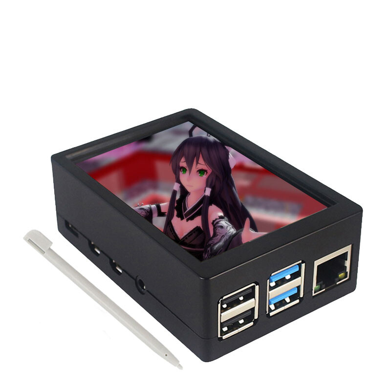 3.5 Inch Raspberry Pi 3 4 Touchscreen Monitor 480x320 Screen LCD Dispaly + Case