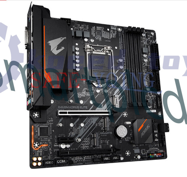 1PCS Used Gigabyte B460M AORUS ELITE MATX 4xDDR4 LGA1200 10th Gen 2xM.2
