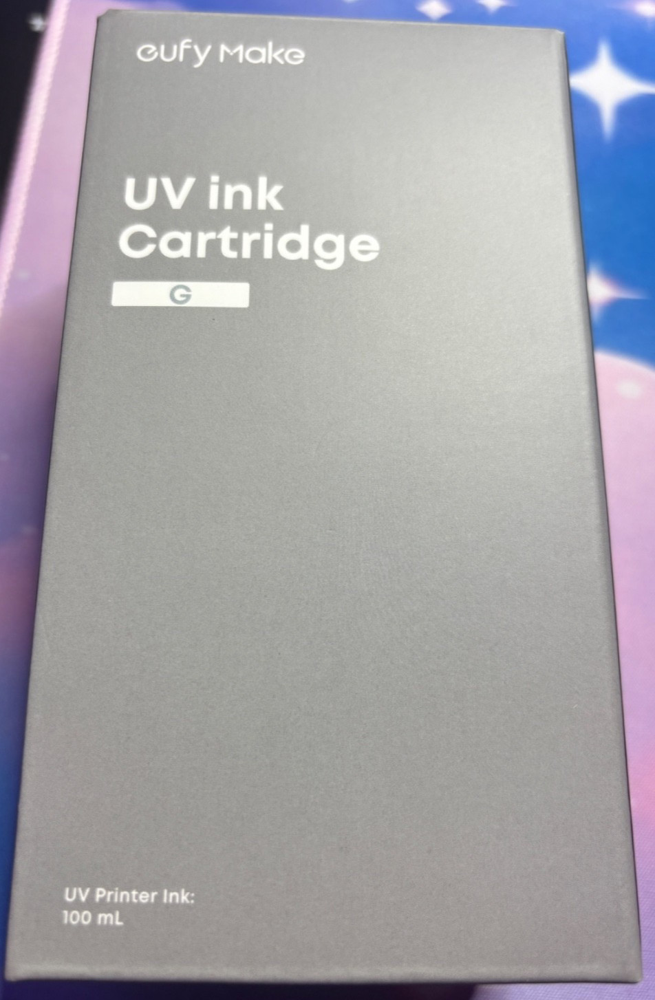 eufy make UV Ink Cartridge (GLOSS) for E1 UV Printer -NIB-SHIPS FREE IN 1 DAY.