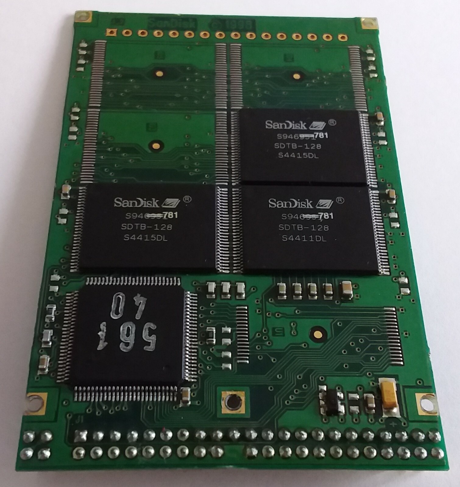 Sandisk 1.8" IDE 44-Pin Memory Module 40MB Internal Board Computer Memory