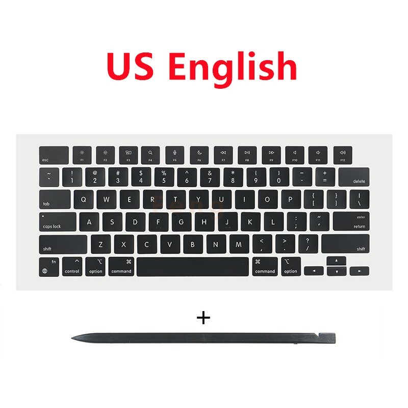 New Keyboard Keys Keycaps For Macbook Pro 14" 16" M1 A2442 A2485 Keycap Key Cap