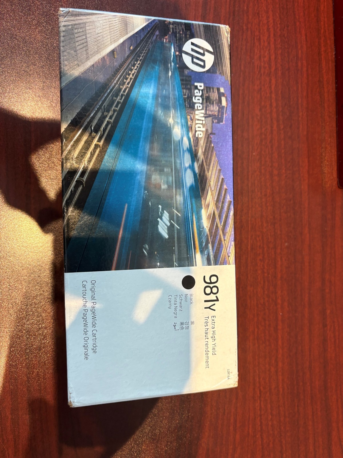 SEALED NEW IN BOX BLACK HP PAGEWIDE 981Y EXTRA HIGH YIELD TONER