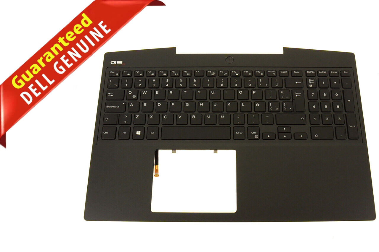 New Dell G Series G5 SE 5505 Palmrest Backlit Laptop Keyboard SPANISH MV5MC