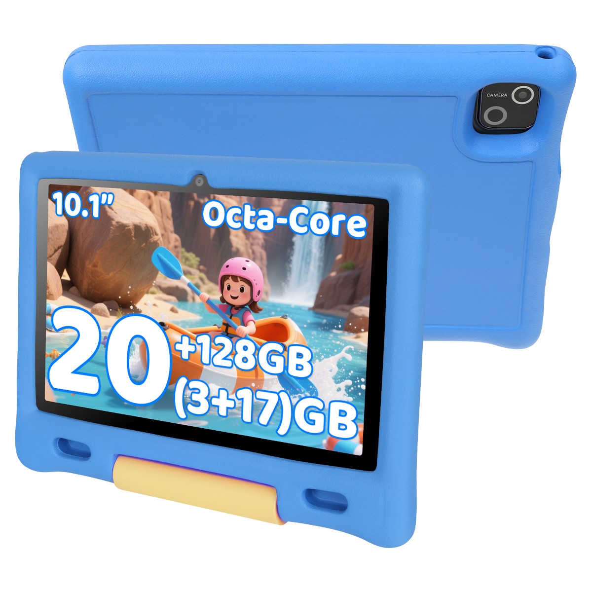 10.1" Kids Tablet Android 15 | 20GB RAM 128GB ROM | Parental Control Educational