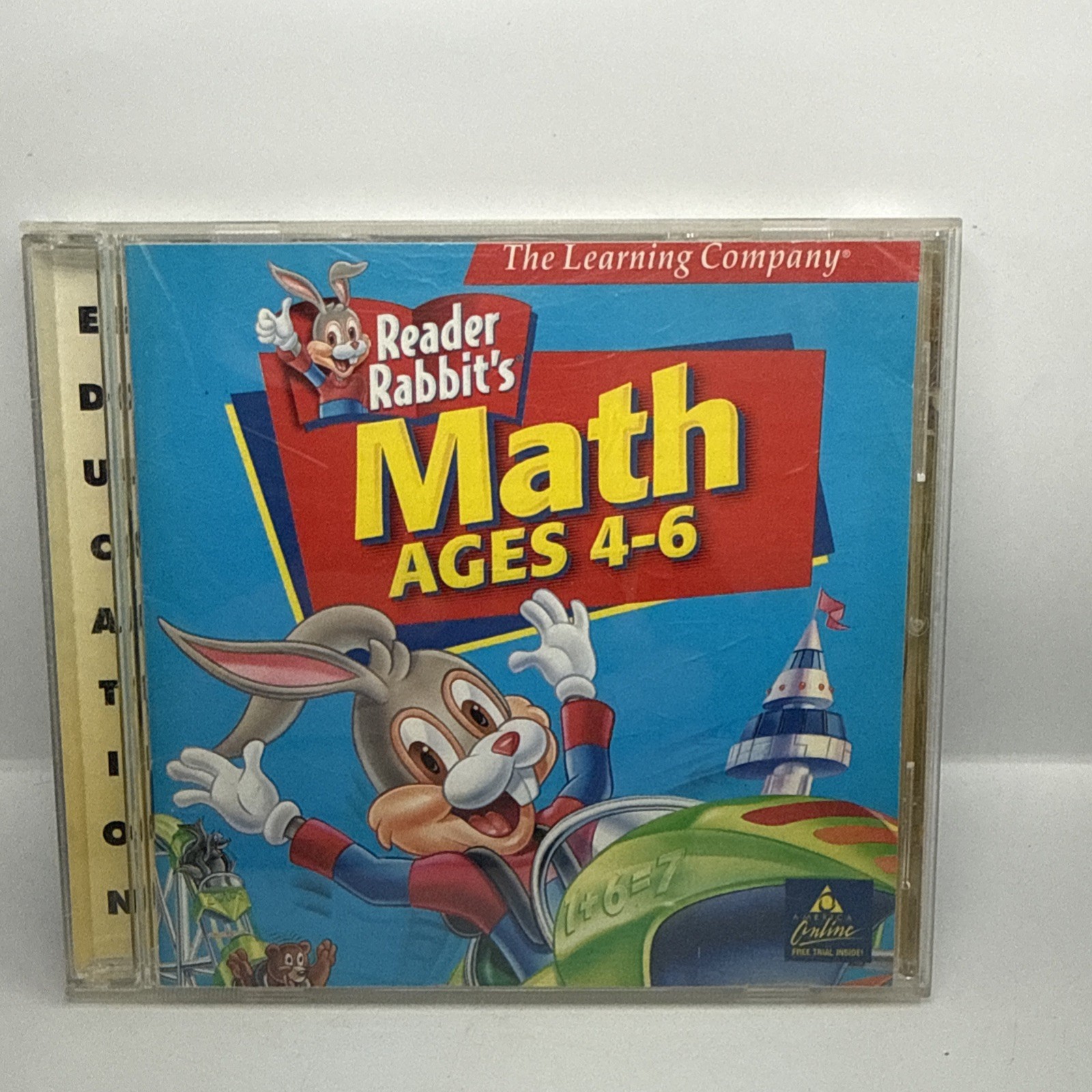 Reader Rabbit Math Ages 4-6 Version 3.0 (CD-ROM, 1998) WINDOWS/MAC Great Disc