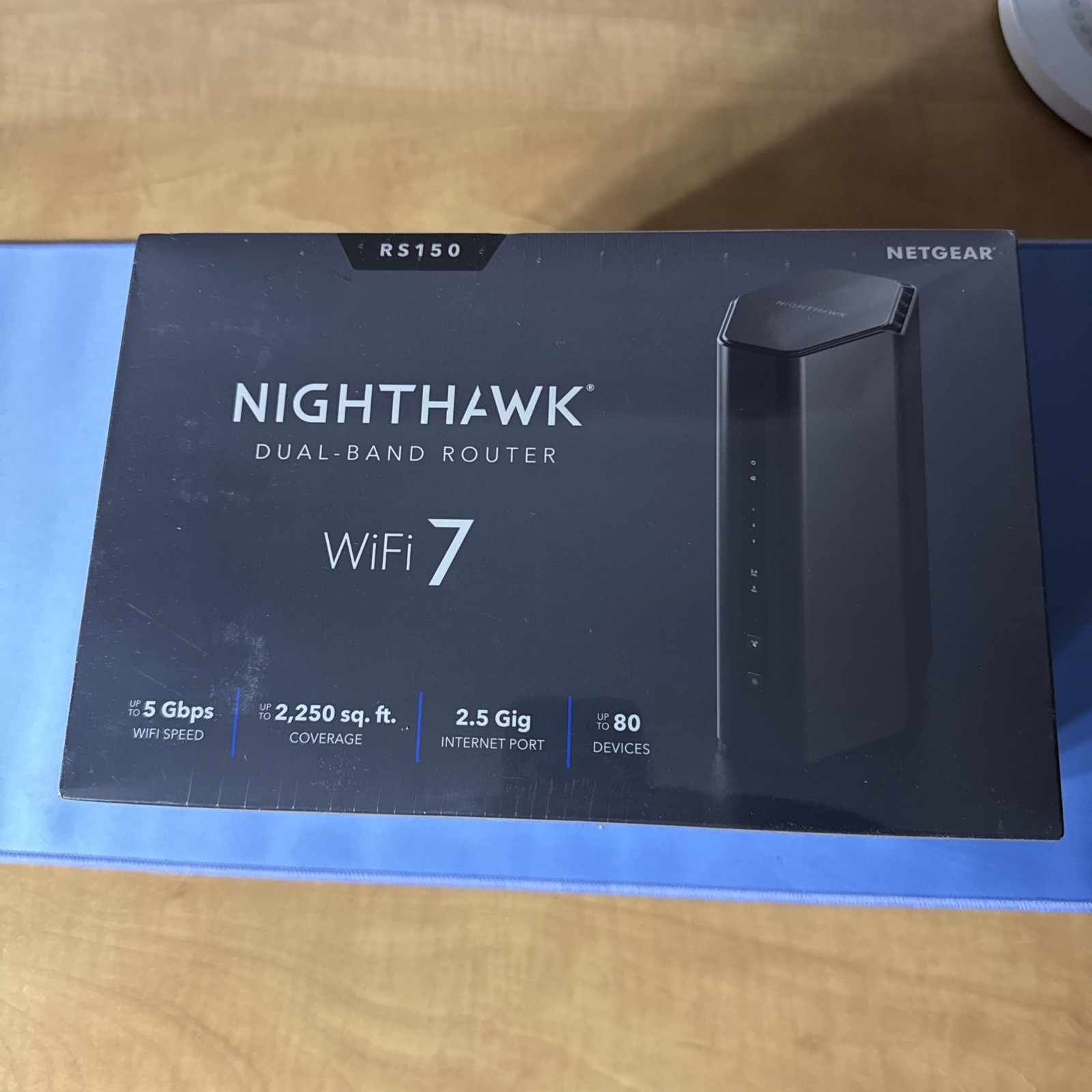 Netgear Nighthawk RS150 Dual-Band Router WiFi 7 (RS150-100NAS)  New