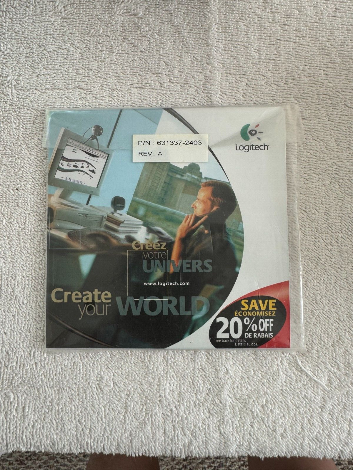 Logitech iTouch 2.15c Computer Software CD-ROM 2000 for Win/Mac