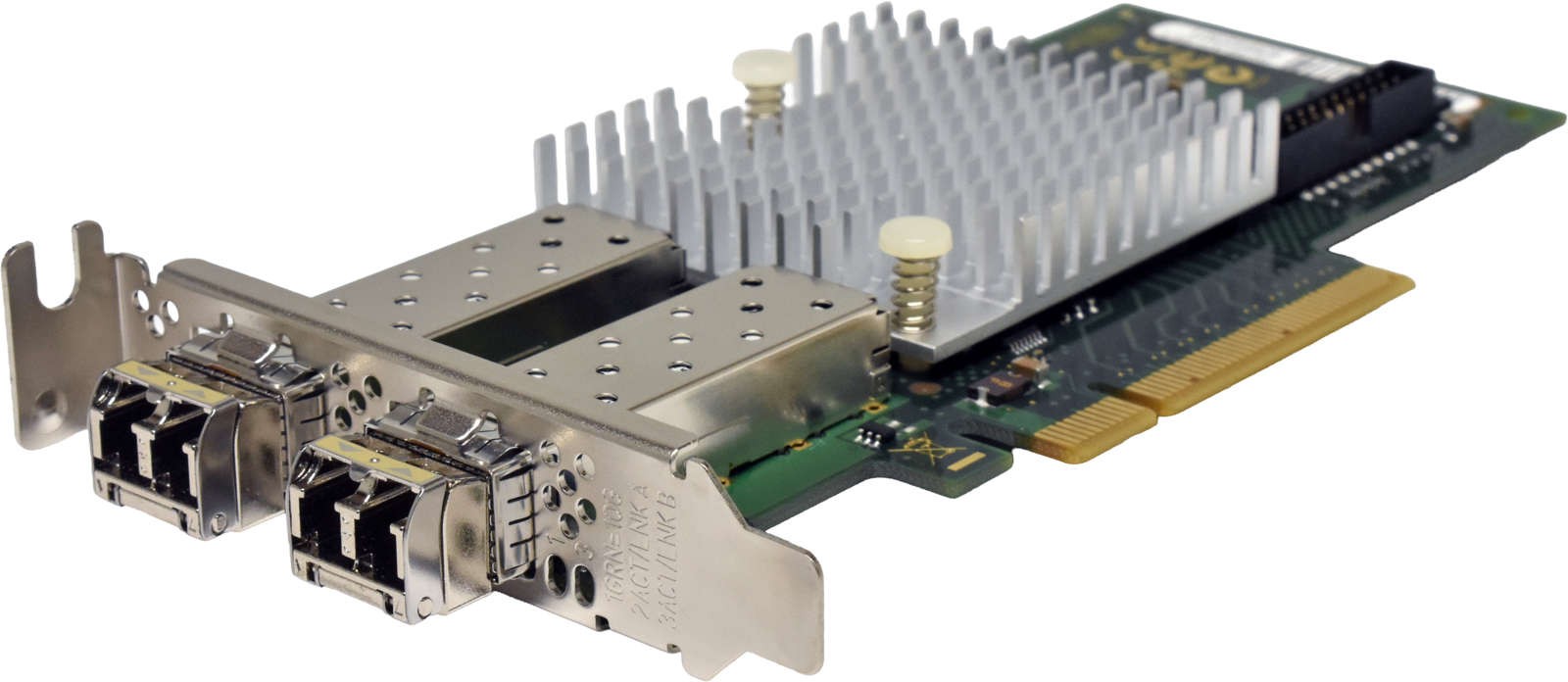 Fujitsu Primergy 2-Port SFP+ 10GE NIC PCIe x8 D2755-A11 GS3 2x Mini GBIC LP